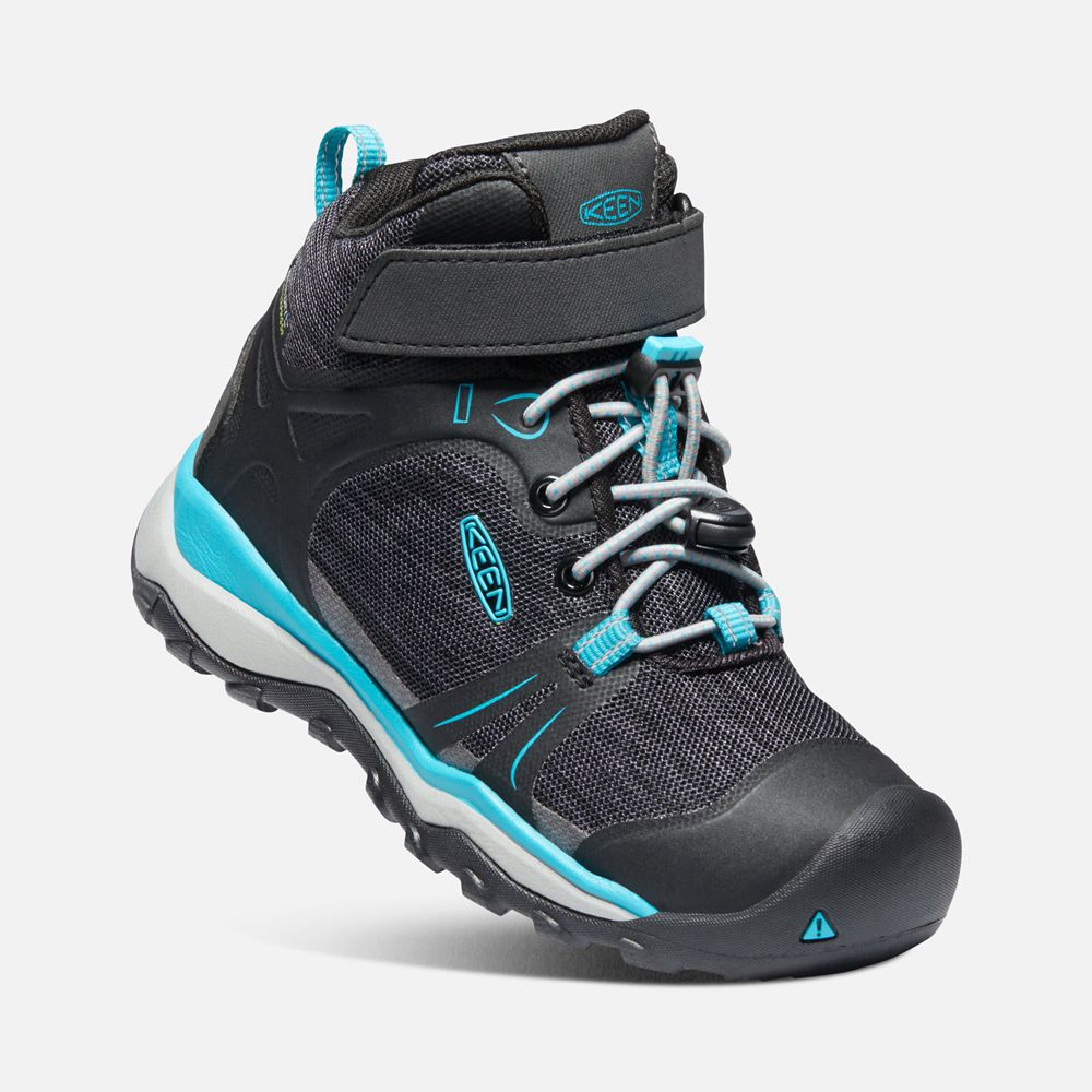 Keen Outdoor Bot Çocuk Siyah/Mavi - Terradora Ii Waterproof - Türkiye WYBH83219